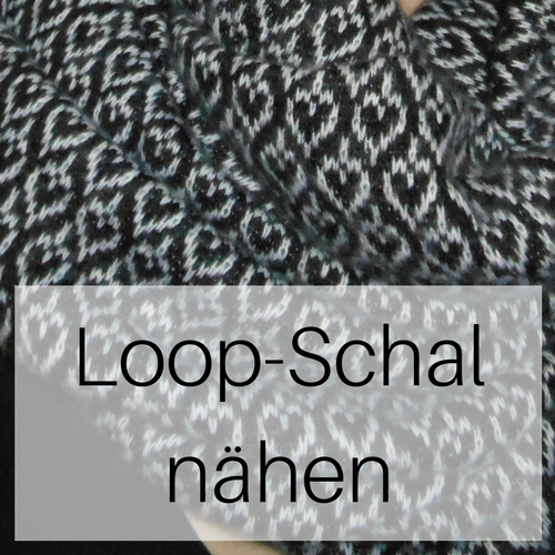 Loop-Schal nähen