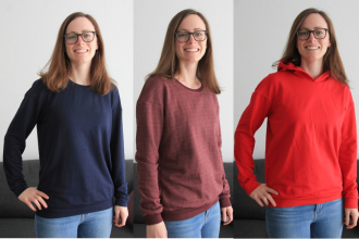 Pullover Zoey in drei Variationen