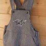 Gestreifte Latzhose nach Lotte & Ludwig